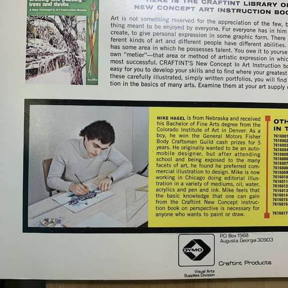 Vintage Craftint Enjoy Perspective in Drawing A New Concept in Art Instruction - Picture 5 of 12